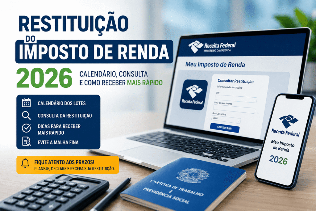 restituição do imposto de renda 2026