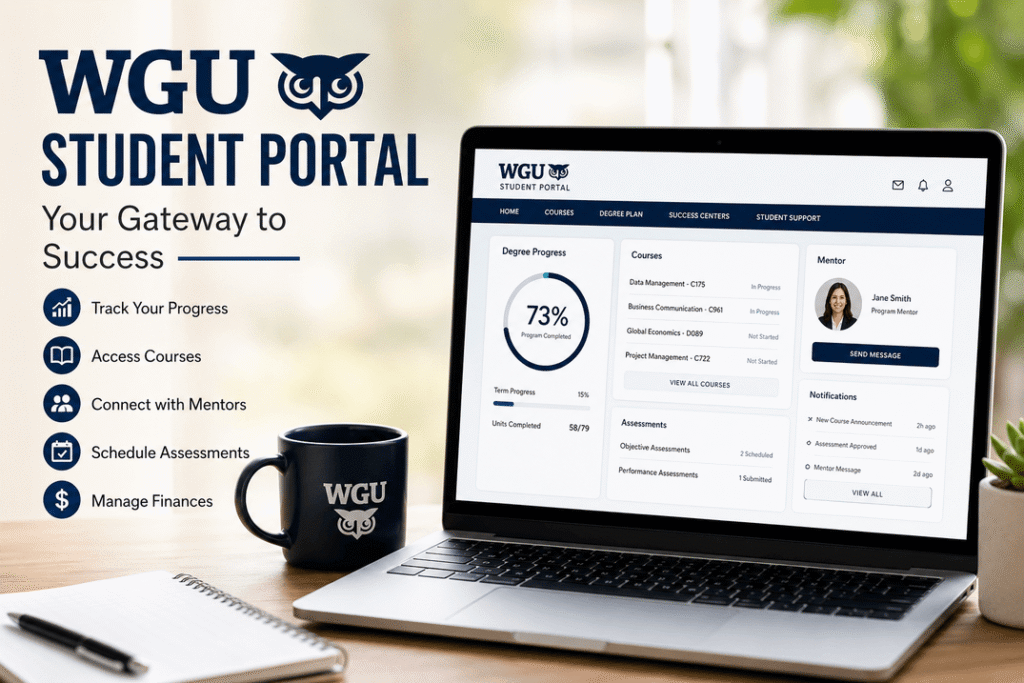 WGU Student Portal Guide 2026: Everything Students Need to Know