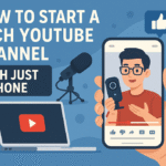 How to Start a Tech YouTube Channel with Just a Phone: Complete Guide