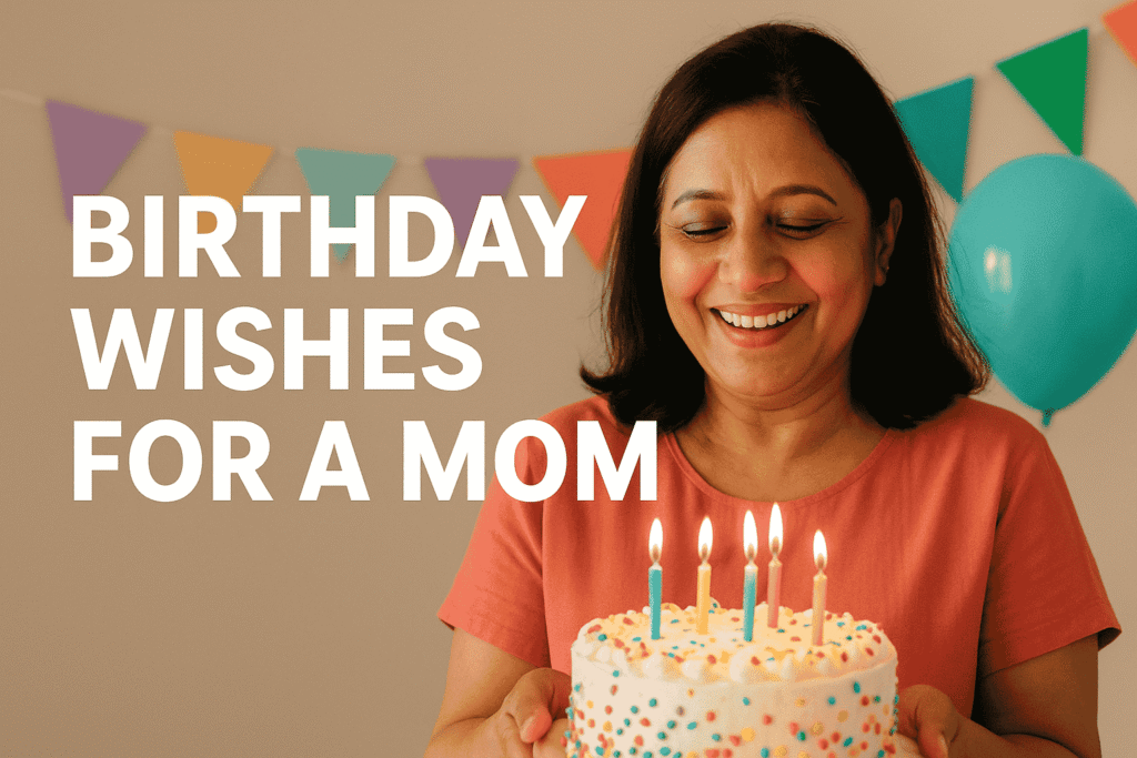 Birthday Wishes for a Mom – 100+ Heartfelt Messages to Make Her Day Special
