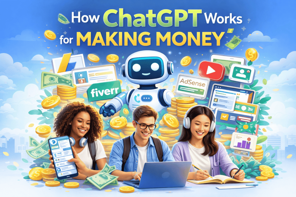 how chatgpt works for making money
