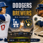 Dodgers vs Brewers MLB Showdown 2026 | Where to Watch Dodgers vs Milwaukee Brewers Live