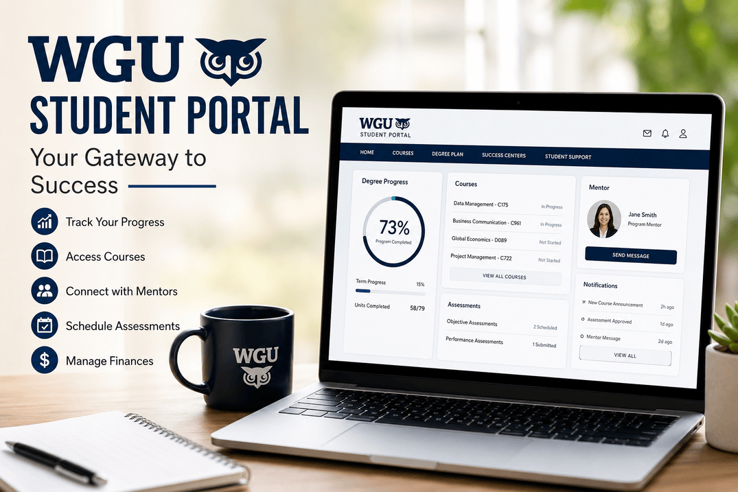 WGU Student Portal Guide 2026: Everything Students Need to Know